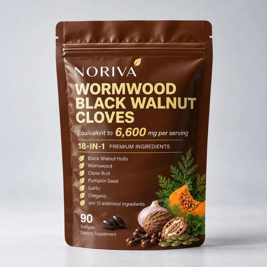 NORIVA™ Wormwood Black Walnut Cloves — Flush Out Hidden Parasites & Larva